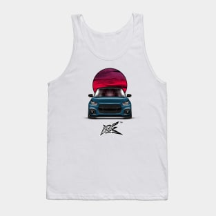 maruti suzuki swift race blue Tank Top